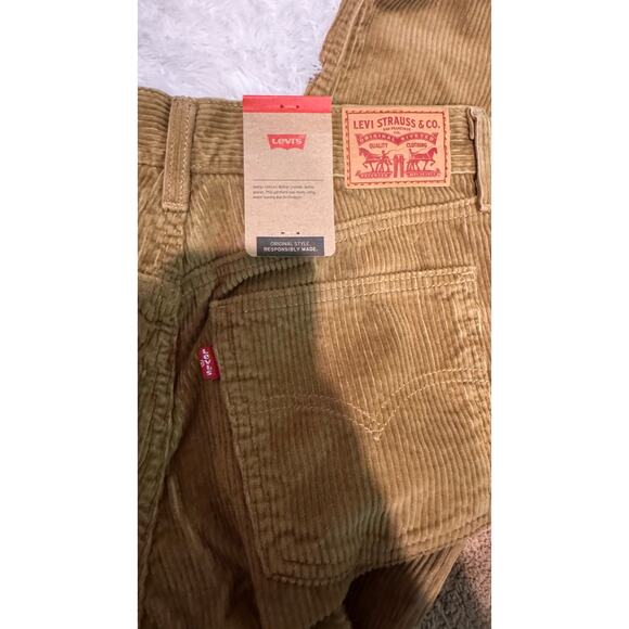 NWT Levi’s 56270 Men’s Corduroy Pants Tan 30x30 – Original Style, - Picture 7 of 15